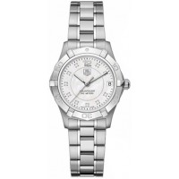 Tag Heuer Aquaracer White Pearl Diamond Dial Women's Watch WAF1312-BA0817